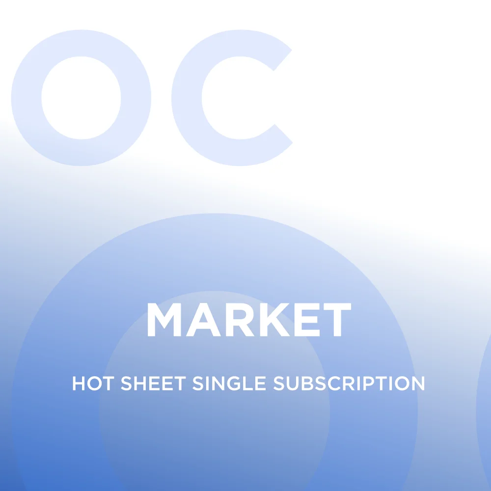 Product - OC Market - Hot Sheet Single Subscription