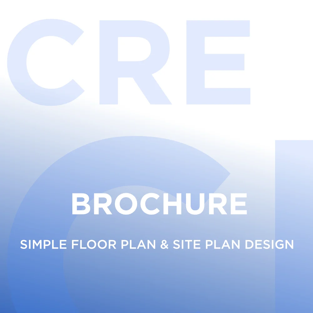 Product - Brochure Design Plan - Simple Floor and Site Plan Design